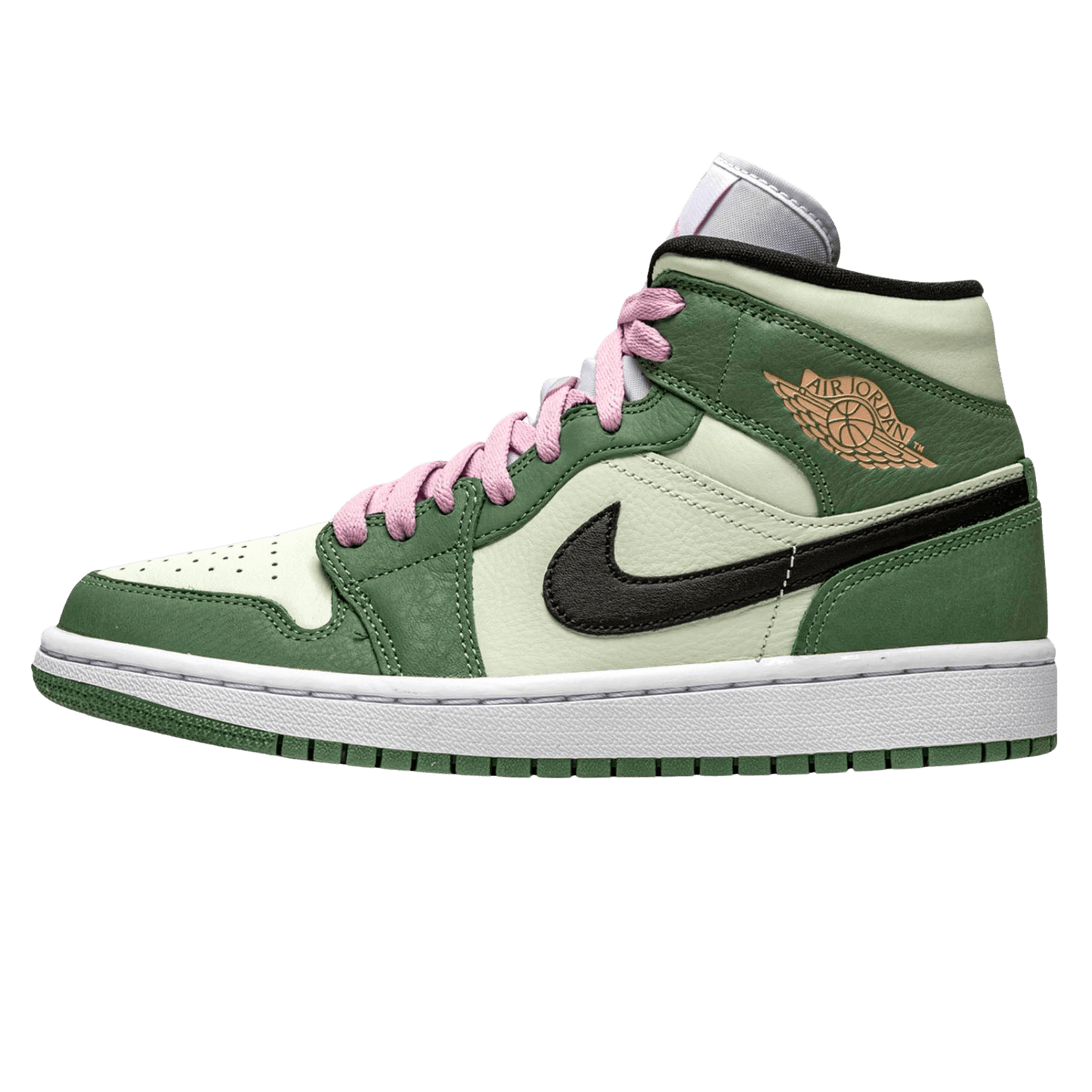 Air Jordan 1 Wmns Mid SE 'Dutch Green' — UK 2.5 | EU 35.5 | US 5 — Front View