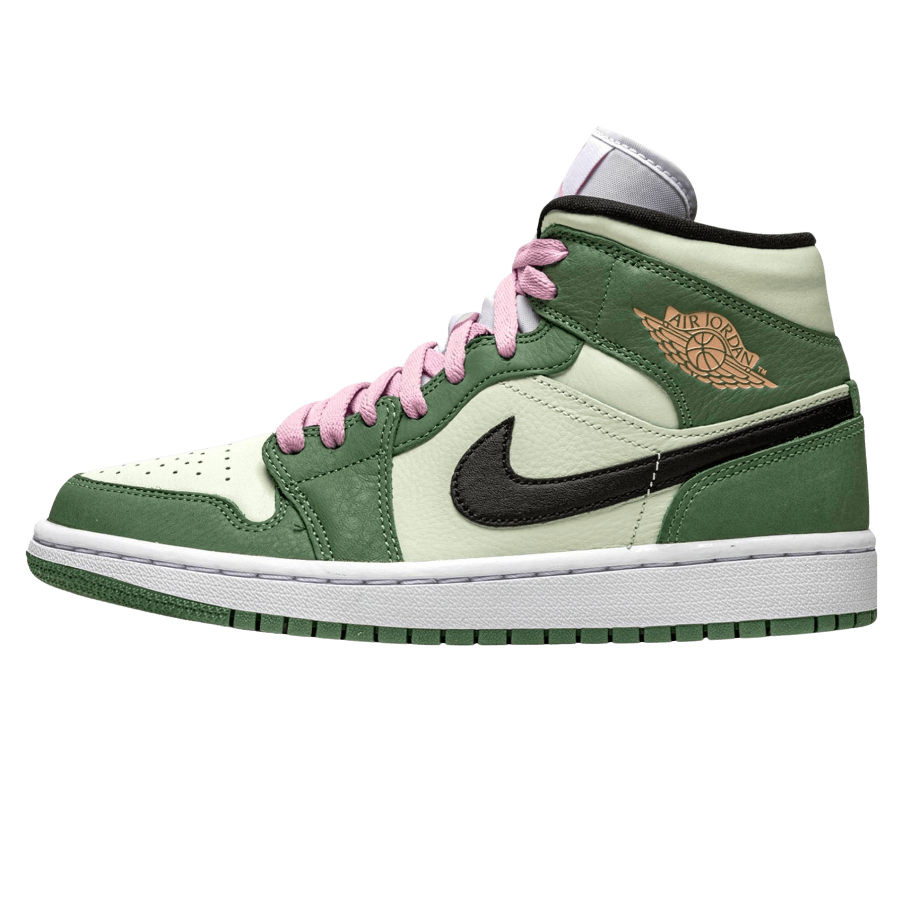 Air Jordan 1 Wmns Mid SE 'Dutch Green' — UK 2.5 | EU 35.5 | US 5 — Front View