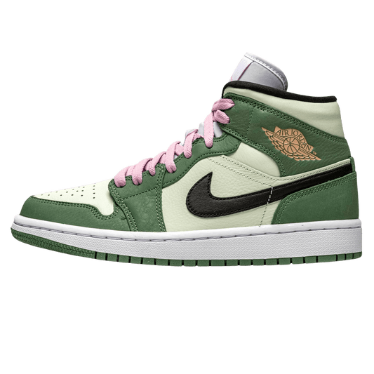 Air Jordan 1 Wmns Mid SE 'Dutch Green' — UK 2.5 | EU 35.5 | US 5 — Front View