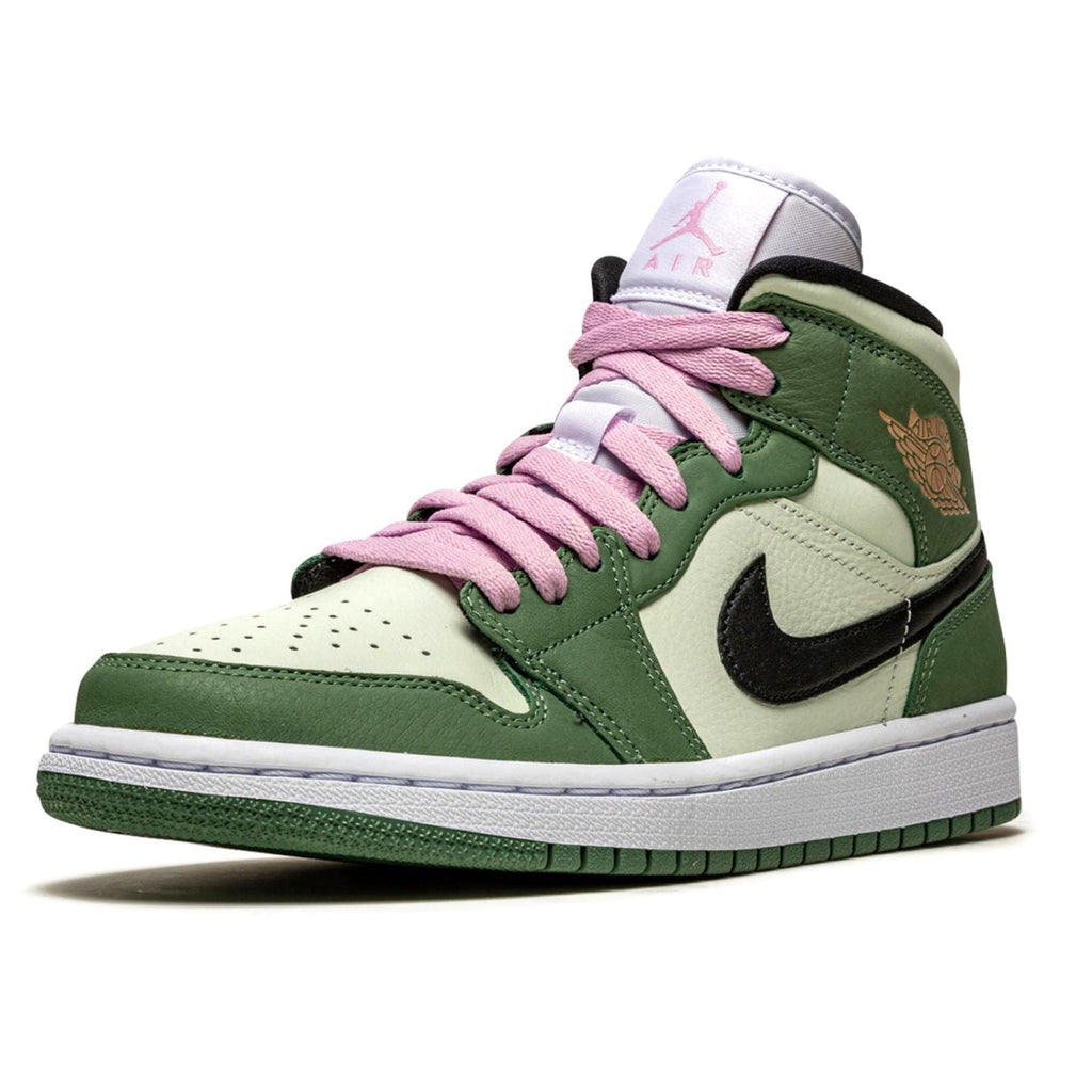 Air Jordan 1 Wmns Mid SE 'Dutch Green' — UK 2.5 | EU 35.5 | US 5 — Top View
