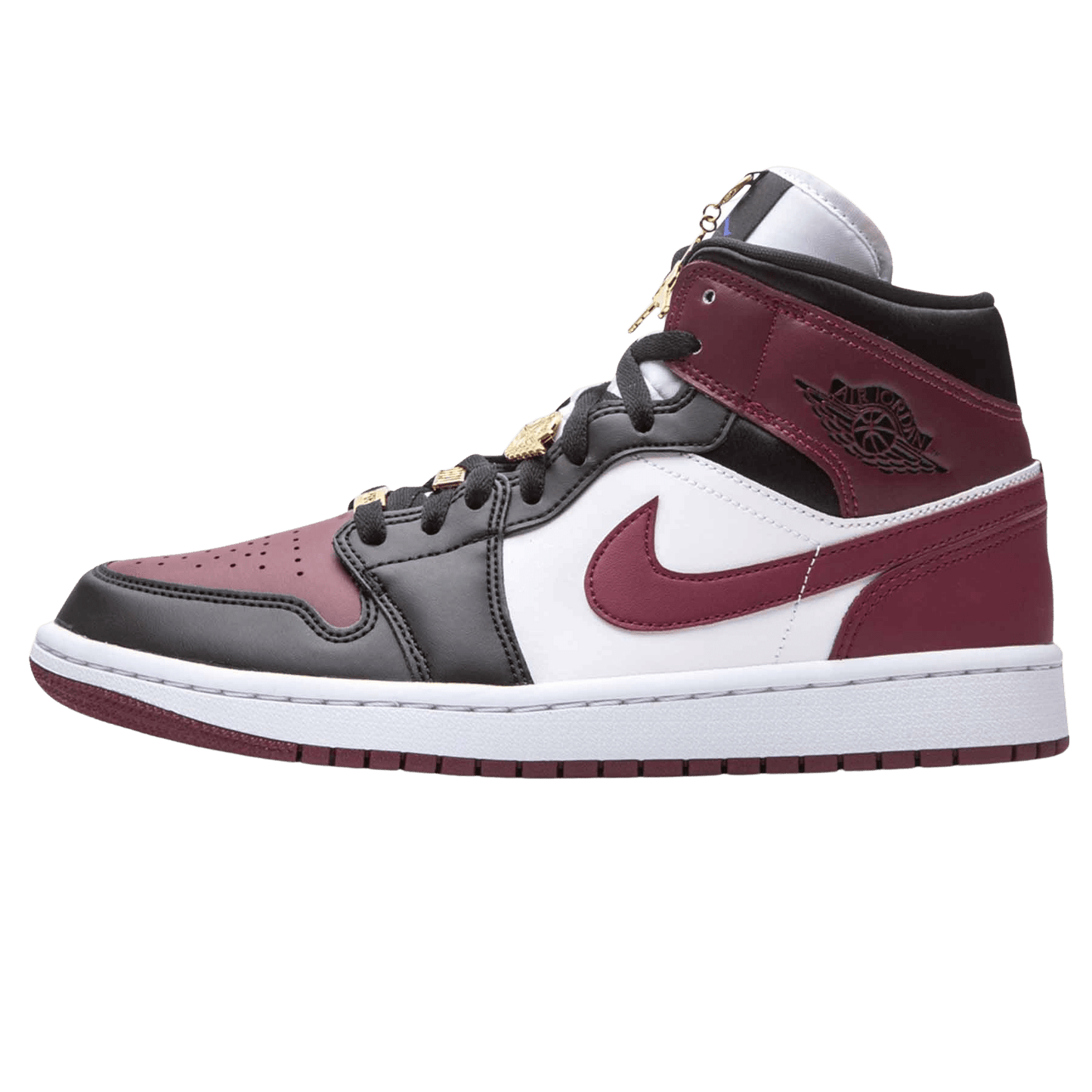 Air Jordan 1 Wmns Mid SE 'Gold Pendants' — UK 2.5 | EU 35.5 | US 5 — Front View