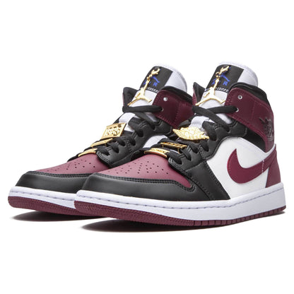 Air Jordan 1 Wmns Mid SE 'Gold Pendants' — UK 2.5 | EU 35.5 | US 5 — Side View