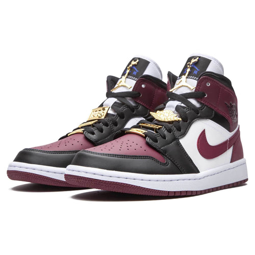 Air Jordan 1 Wmns Mid SE 'Gold Pendants' — UK 2.5 | EU 35.5 | US 5 — Side View
