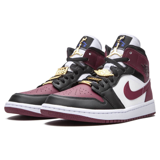 Air Jordan 1 Wmns Mid SE 'Gold Pendants' — UK 2.5 | EU 35.5 | US 5 — Side View