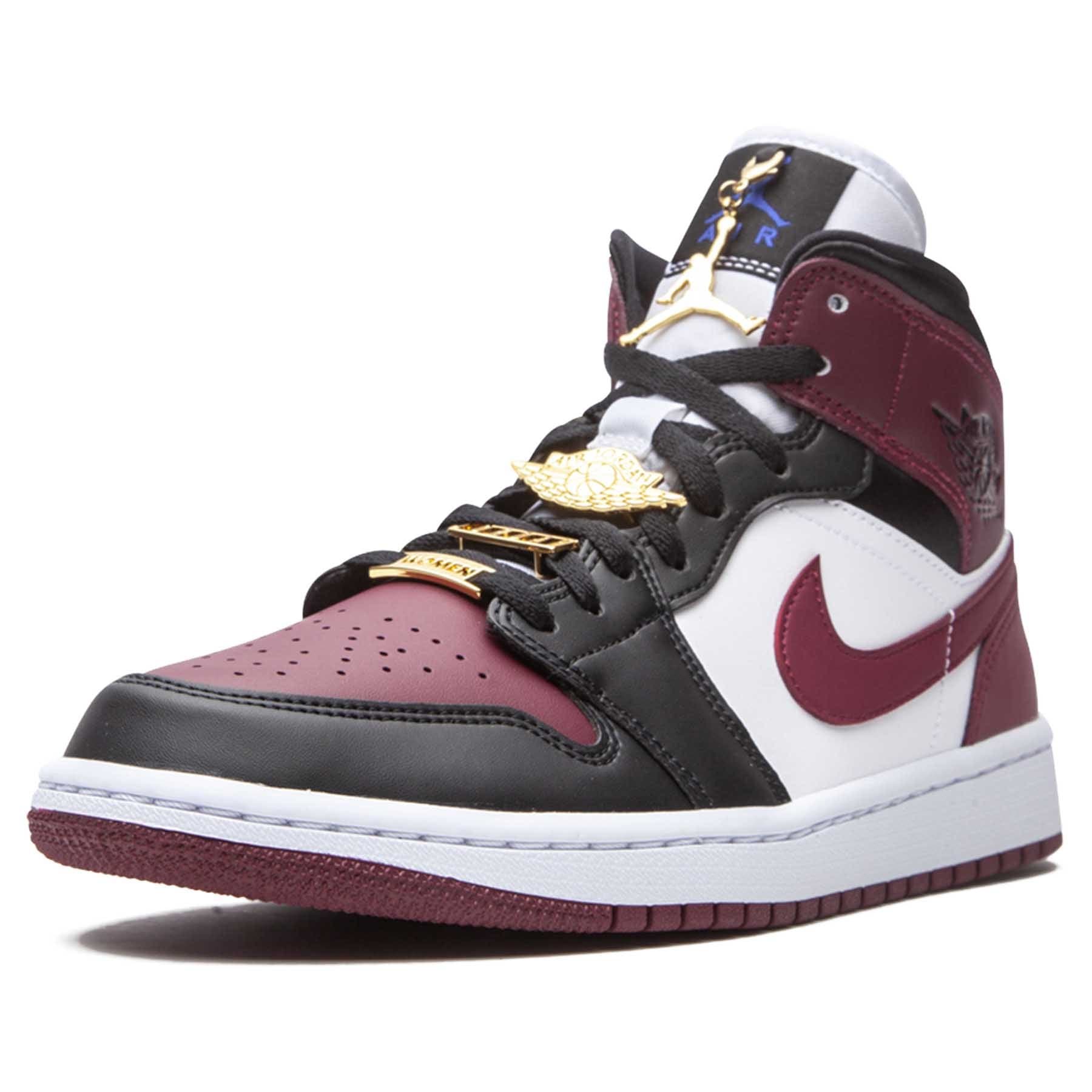 Air Jordan 1 Wmns Mid SE 'Gold Pendants' — UK 2.5 | EU 35.5 | US 5 — Top View