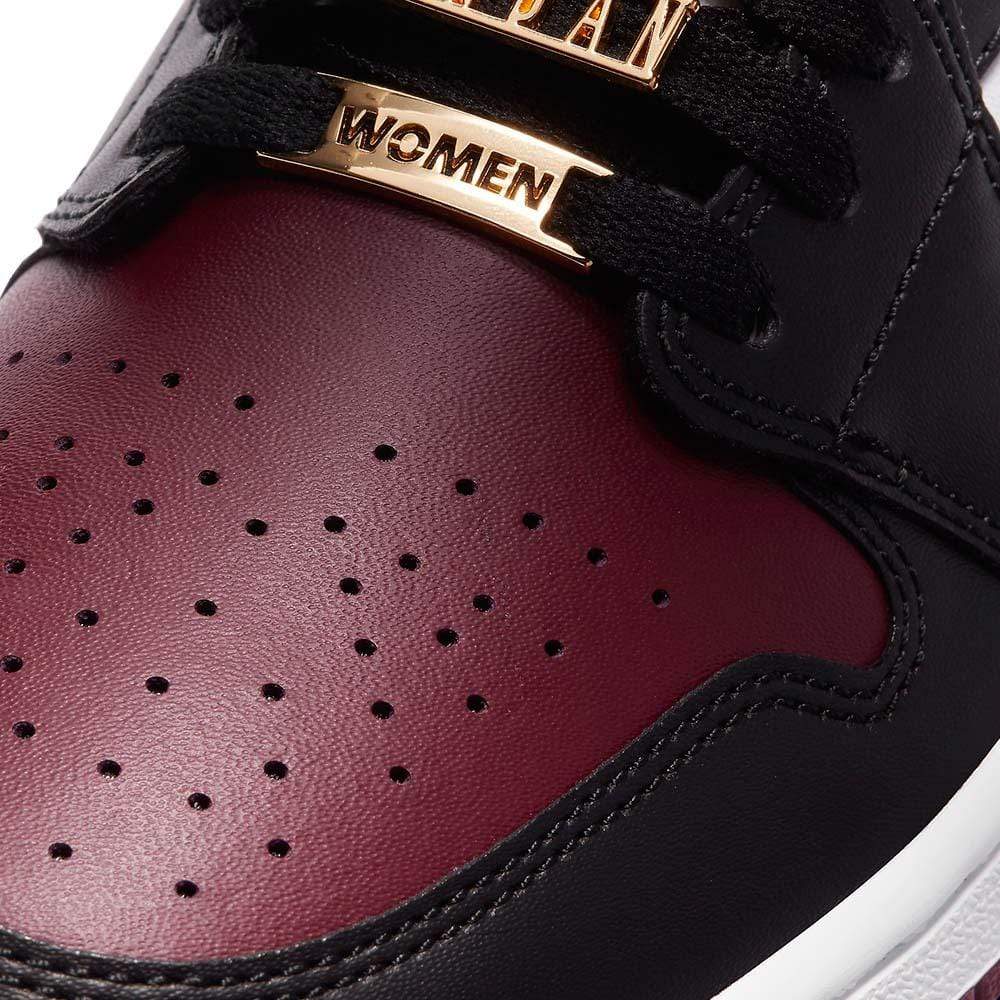 Air Jordan 1 Wmns Mid SE 'Gold Pendants' — UK 2.5 | EU 35.5 | US 5 — Lifestyle View
