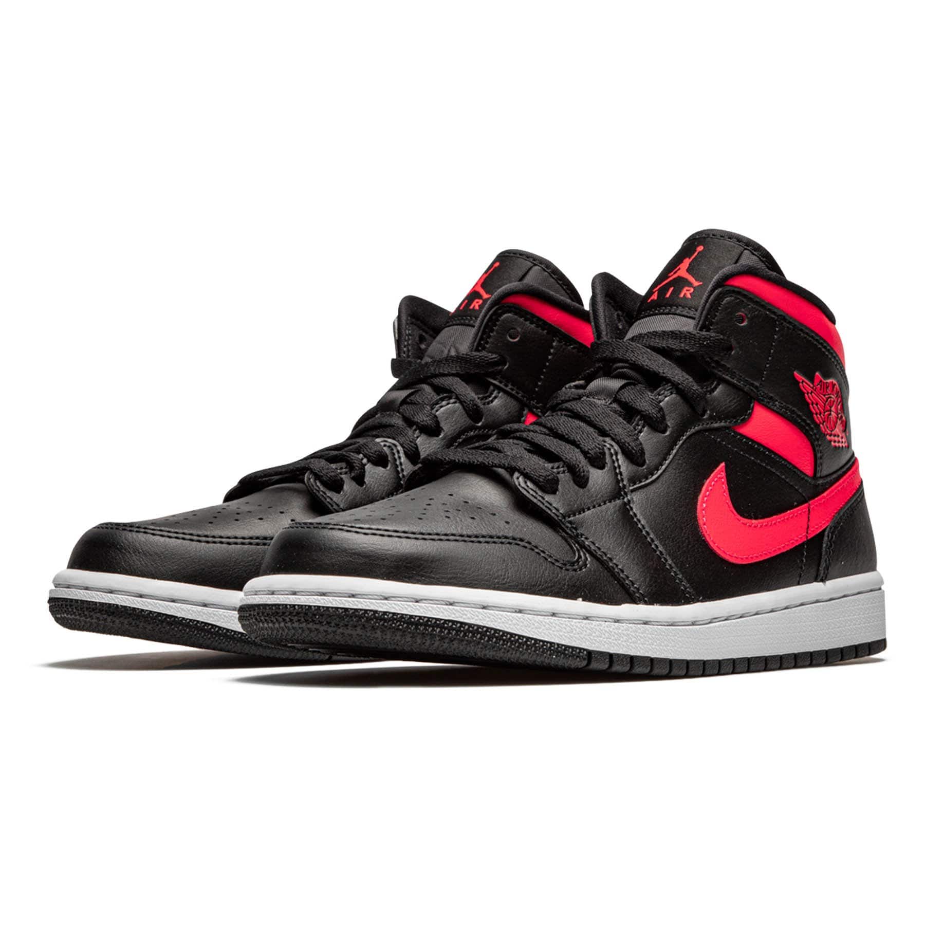 Air Jordan 1 Wmns Mid 'Siren Red' — UK 2.5 | EU 35.5 | US 5 — Side View