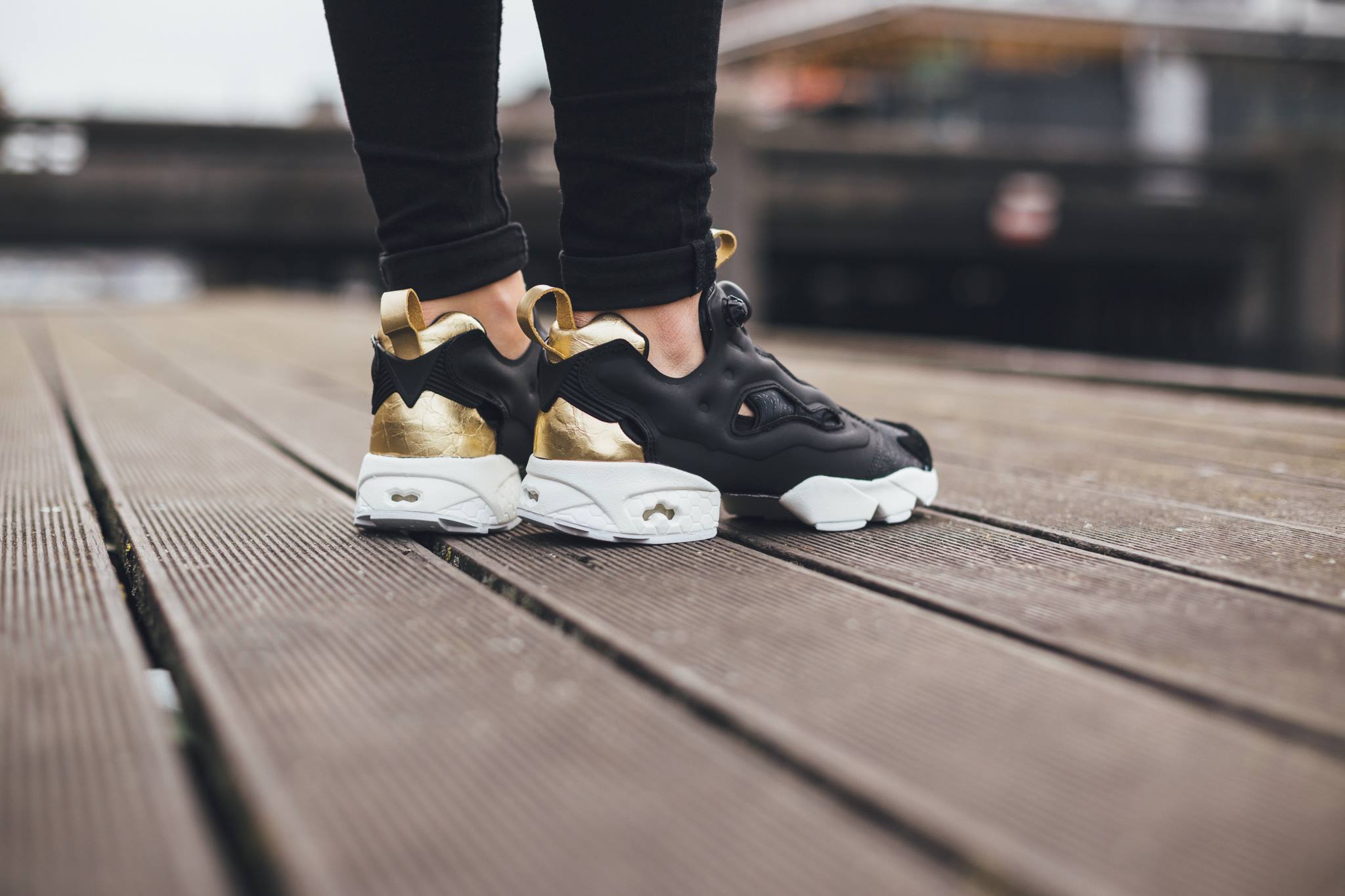 Reebok WMNS Insta Pump Fury PM — UK 1.5 | EU 34 | US 4 — Lifestyle View