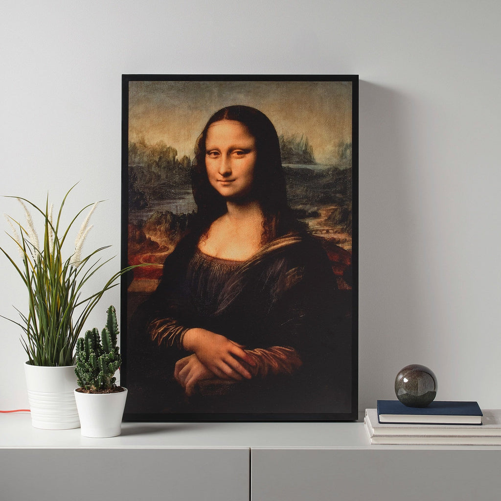 Virgil Abloh x IKEA MARKERAD "MONA LISA" Backlit Artwork Multicolor — Top View