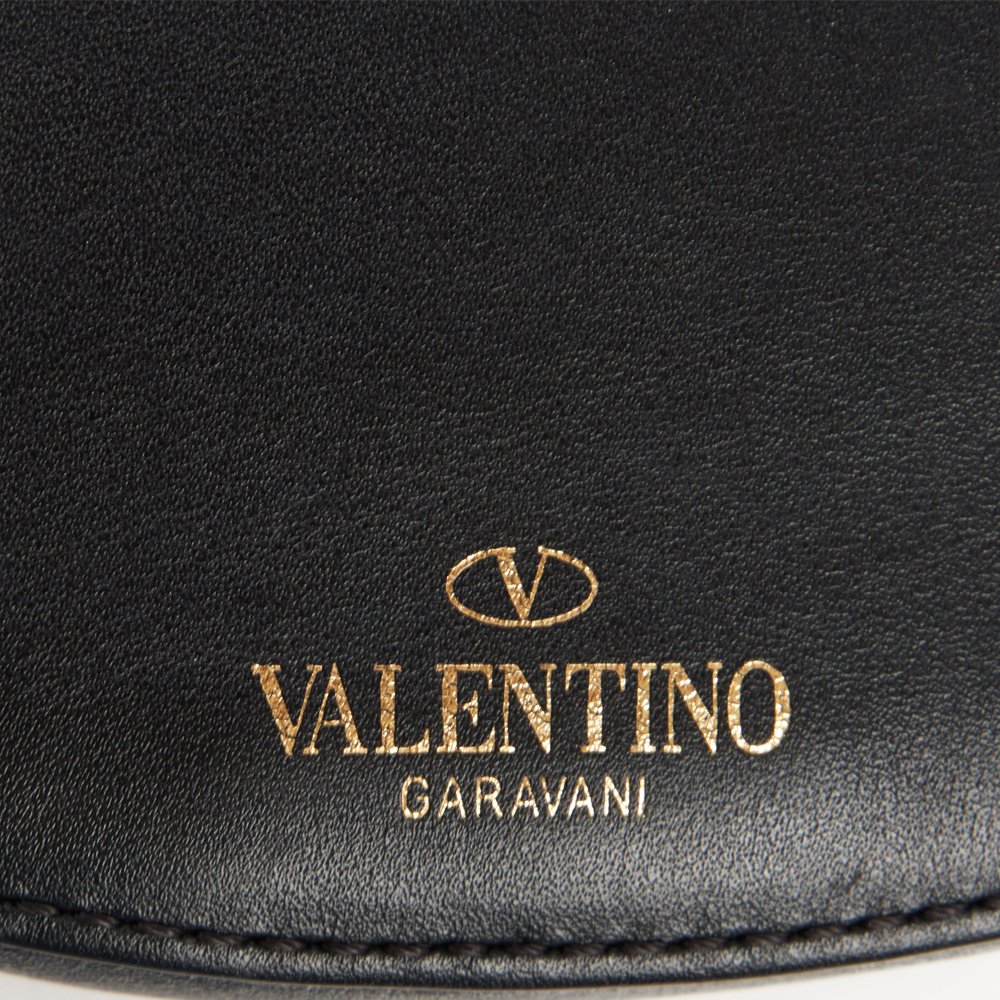 Valentino Cross Body V Logo Crossbody in Black, Calfskin — Alternate View 8