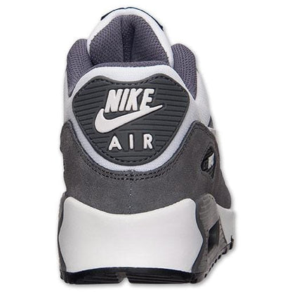 Nike Air Max 90 White-Cool Grey-Dark Grey — UK 3 | EU 35.5 | US 3.5 — Side View