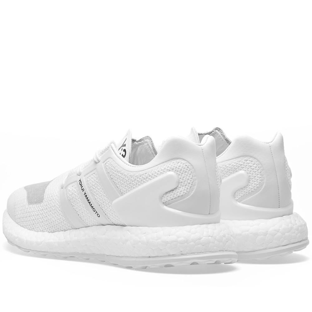 Adidas Y-3 Pure Boost Cristal White — UK 3.5 | EU 36 | US 4 — Top View
