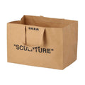 Virgil Abloh x IKEA MARKERAD Large Bag Brown — Front View