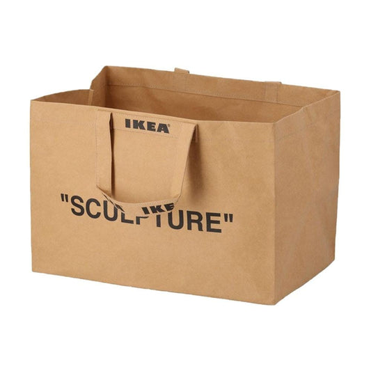 Virgil Abloh x IKEA MARKERAD Large Bag Brown — Front View