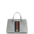 Gucci Tote Sylvie Top Handle Bag in Dusty Grey, Leather — Front View
