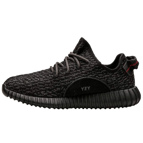 adidas Yeezy Boost 350 Pirate Black — UK 3.5 | EU 36 | US 4 — Front View
