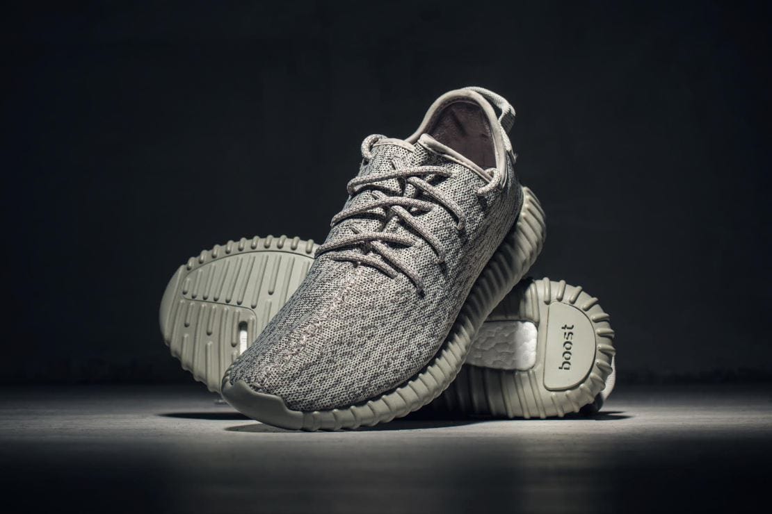 Adidas Yeezy Boost 350 Moonrock — UK 3.5 | EU 36 | US 4 — Lifestyle View