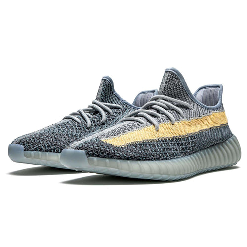 adidas Yeezy Boost 350 V2 'Ash Blue' — UK 3.5 | EU 36 | US 4 — Side View