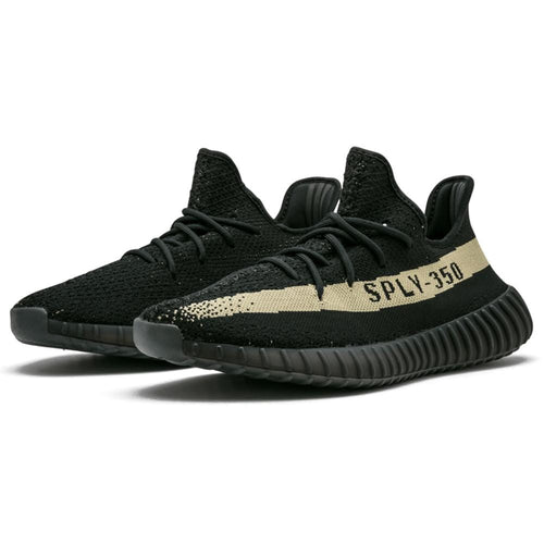 Adidas Originals Yeezy Boost 350 V2 Green — UK 3.5 | EU 36 | US 4 — Side View