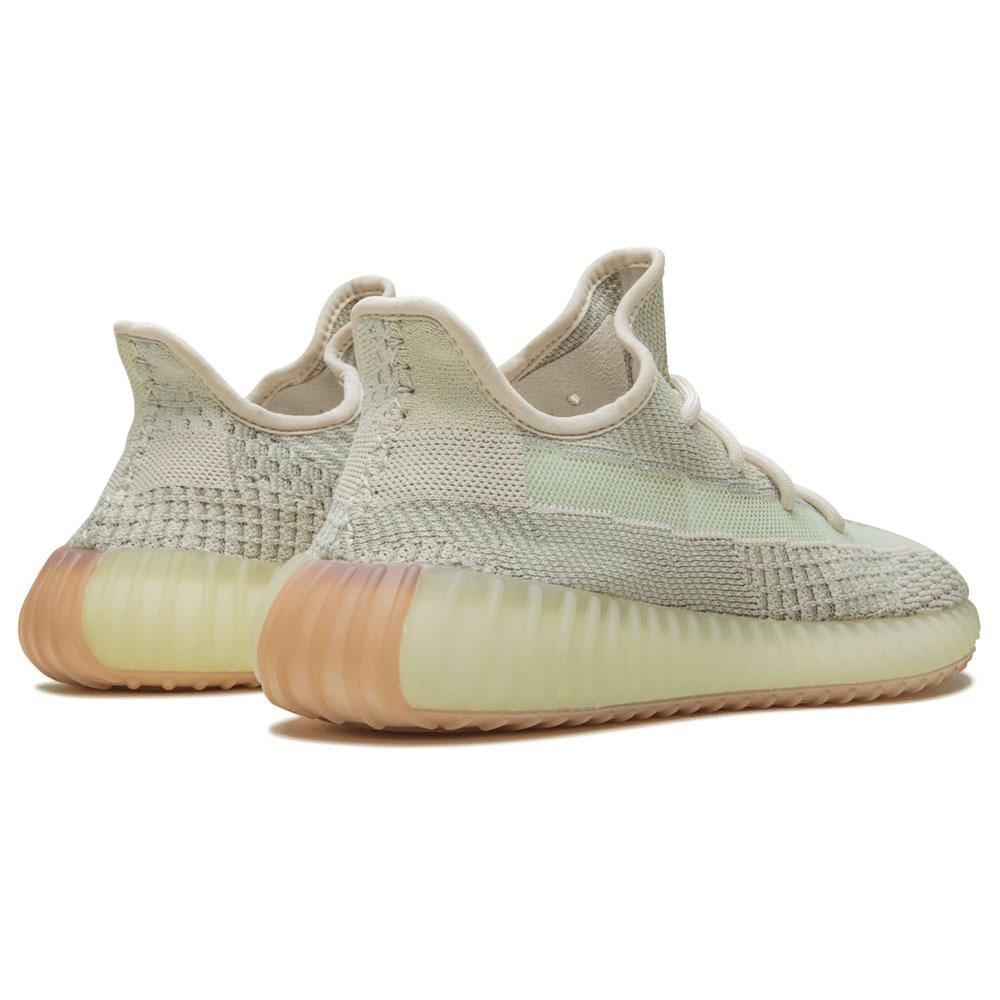 Adidas Yeezy Boost 350 V2 'Citrin Non-Reflective' — 3 UK | 35.5 EU — Back View