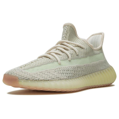 Adidas Yeezy Boost 350 V2 'Citrin Non-Reflective' — 3 UK | 35.5 EU — Top View