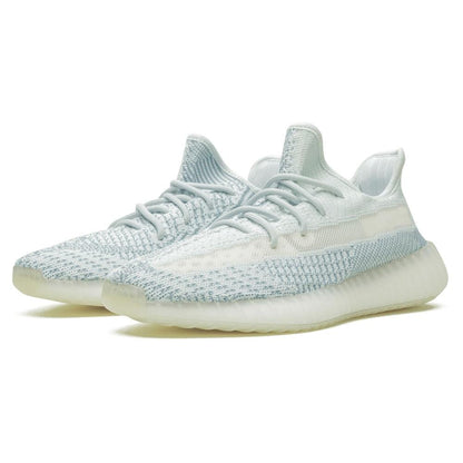 Adidas Yeezy Boost 350 V2 'Cloud White Non-Reflective' — 3 UK | 35.5 EU — Back View
