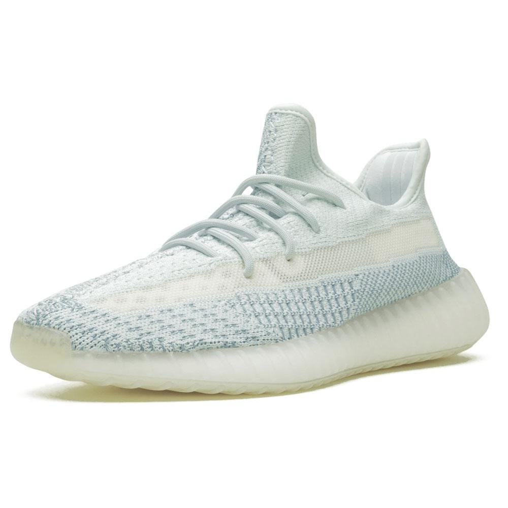 Adidas Yeezy Boost 350 V2 'Cloud White Non-Reflective' — 3 UK | 35.5 EU — Top View