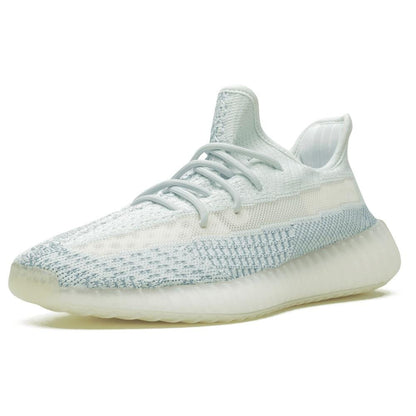 Adidas Yeezy Boost 350 V2 'Cloud White Non-Reflective' — 3 UK | 35.5 EU — Top View
