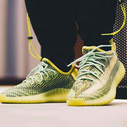 Adidas Yeezy Boost 350 V2 'Yeezreel Non-Reflective' — UK 3.5 | EU 36 | US 4 — Lifestyle View