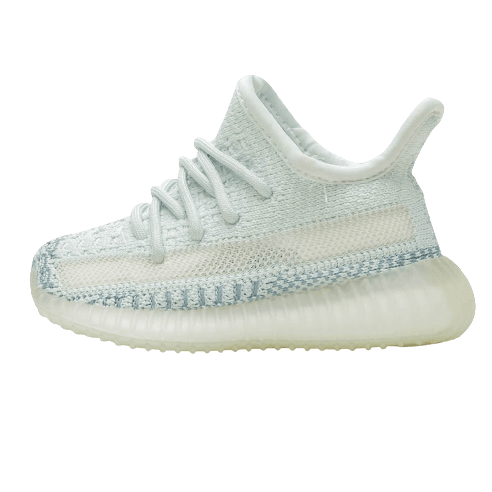 Adidas Yeezy Boost 350 V2 Infant 'Cloud White Non-Reflective' — UK 0k | EU 16 | US 1k — Front View