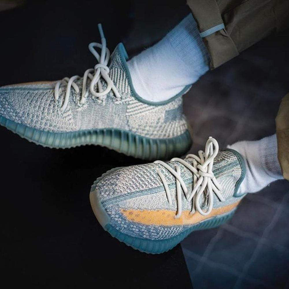 Yeezy Boost 350 V2 'Israfil' — UK 3.5 | EU 36 | US 4 — Lifestyle View