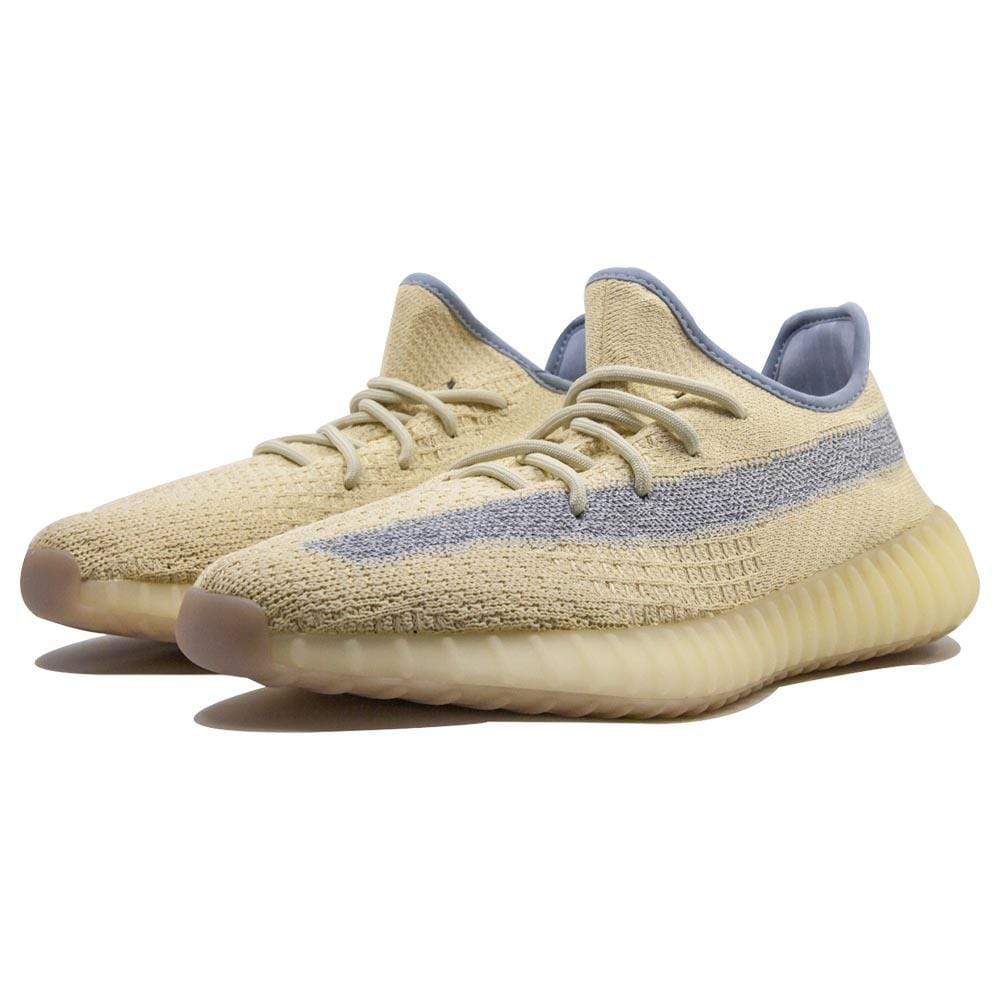 Yeezy Boost 350 V2 Linen — UK 3.5 | EU 36 | US 4 — Side View
