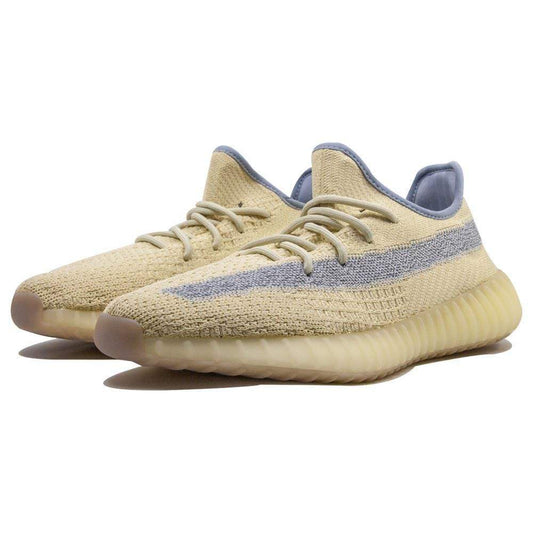 Yeezy Boost 350 V2 Linen — UK 3.5 | EU 36 | US 4 — Side View