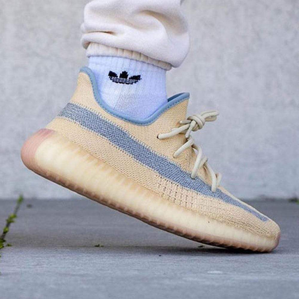 Yeezy Boost 350 V2 Linen — UK 3.5 | EU 36 | US 4 — Alternate View 7