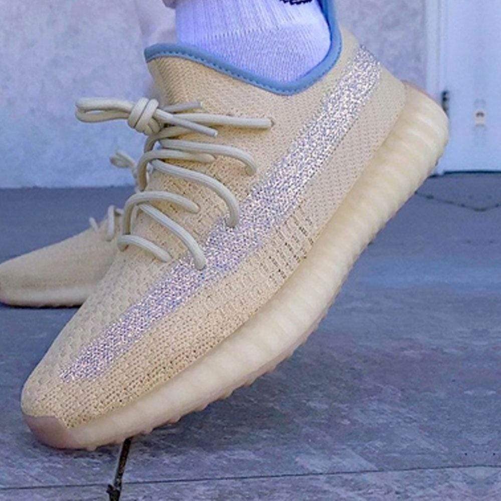 Yeezy Boost 350 V2 Linen — UK 3.5 | EU 36 | US 4 — Alternate View 8