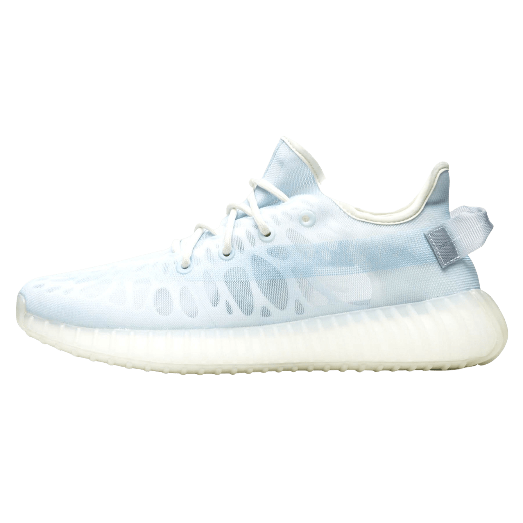 adidas Yeezy Boost 350 V2 'Mono Ice' — UK 3.5 | EU 36 | US 4 — Front View
