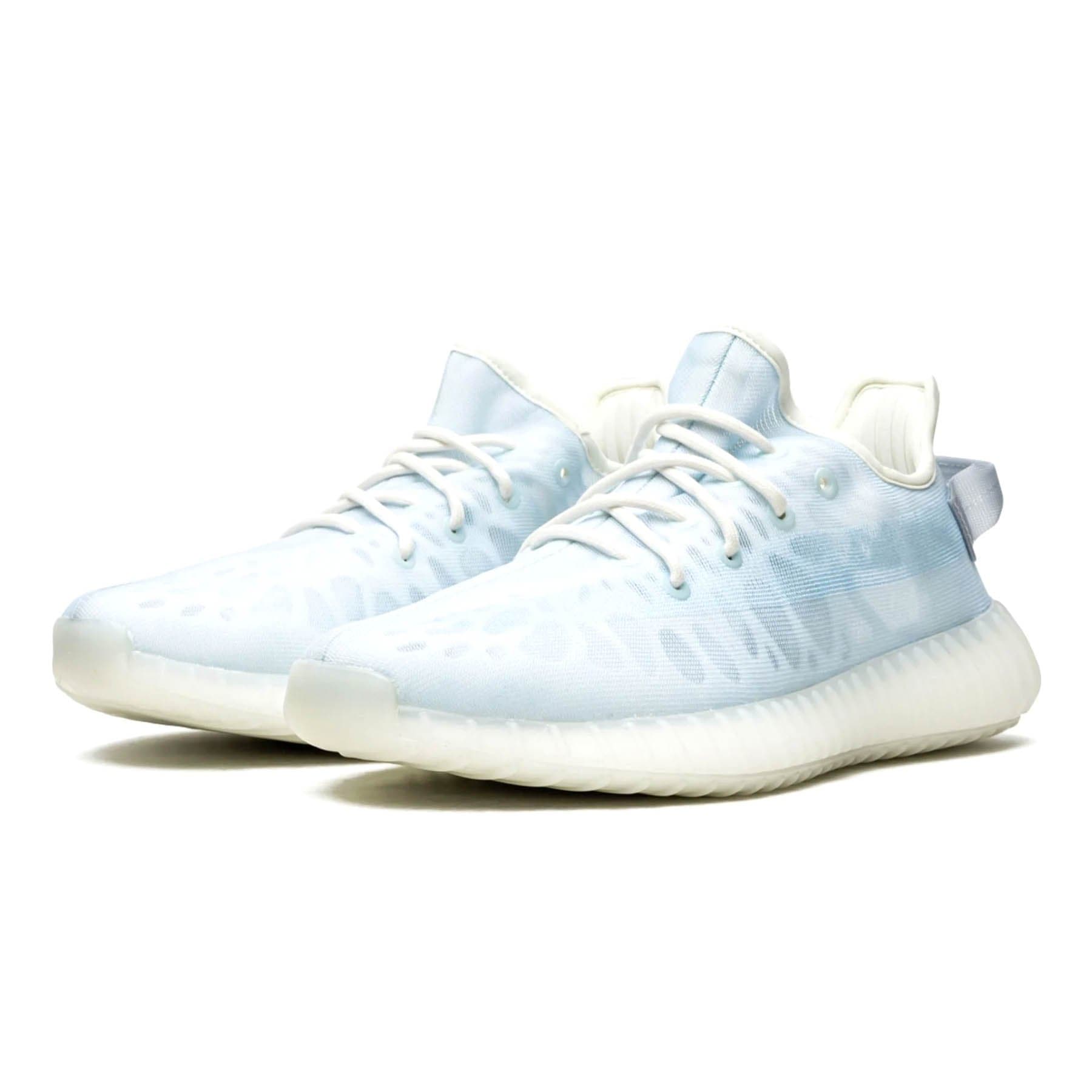 adidas Yeezy Boost 350 V2 'Mono Ice' — UK 3.5 | EU 36 | US 4 — Back View