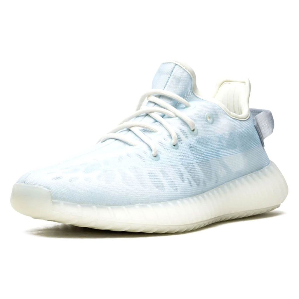 adidas Yeezy Boost 350 V2 'Mono Ice' — UK 3.5 | EU 36 | US 4 — Top View