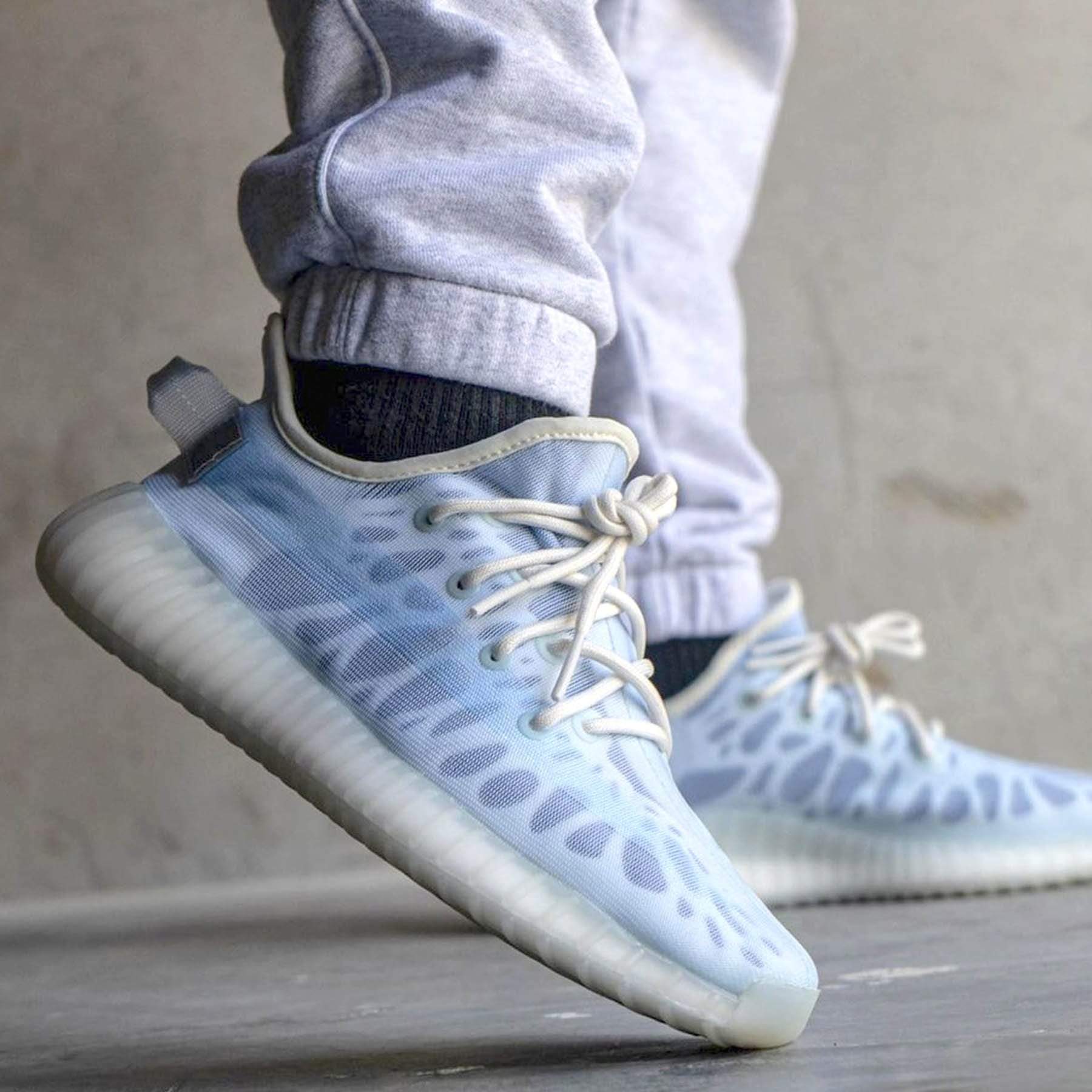 adidas Yeezy Boost 350 V2 'Mono Ice' — UK 3.5 | EU 36 | US 4 — Alternate View 7