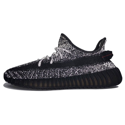 adidas Yeezy Boost 350 V2 'Black Reflective' — UK 3.5 | EU 36 | US 4 — Side View