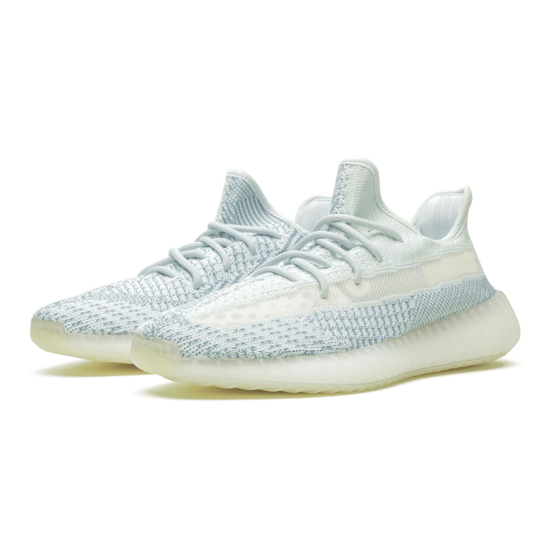 adidas Yeezy Boost 350 V2 'Cloud White Reflective' — UK 3.5 | EU 36 | US 4 — Side View