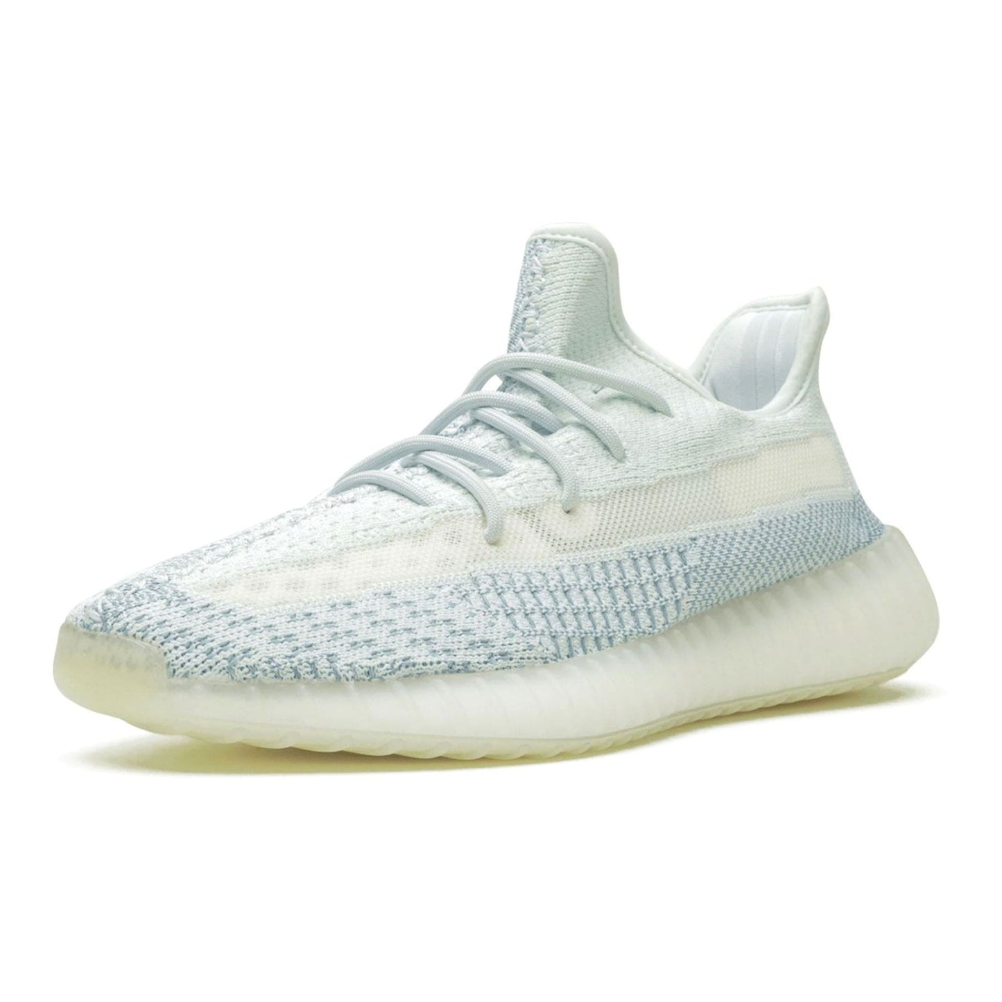 adidas Yeezy Boost 350 V2 'Cloud White Reflective' — UK 3.5 | EU 36 | US 4 — Top View