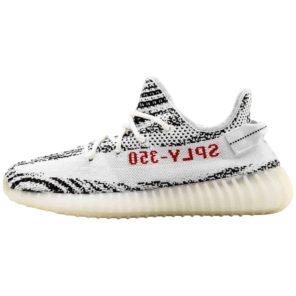 adidas Originals Yeezy Boost 350 V2 Zebra — 3 UK | 35.5 EU — Front View