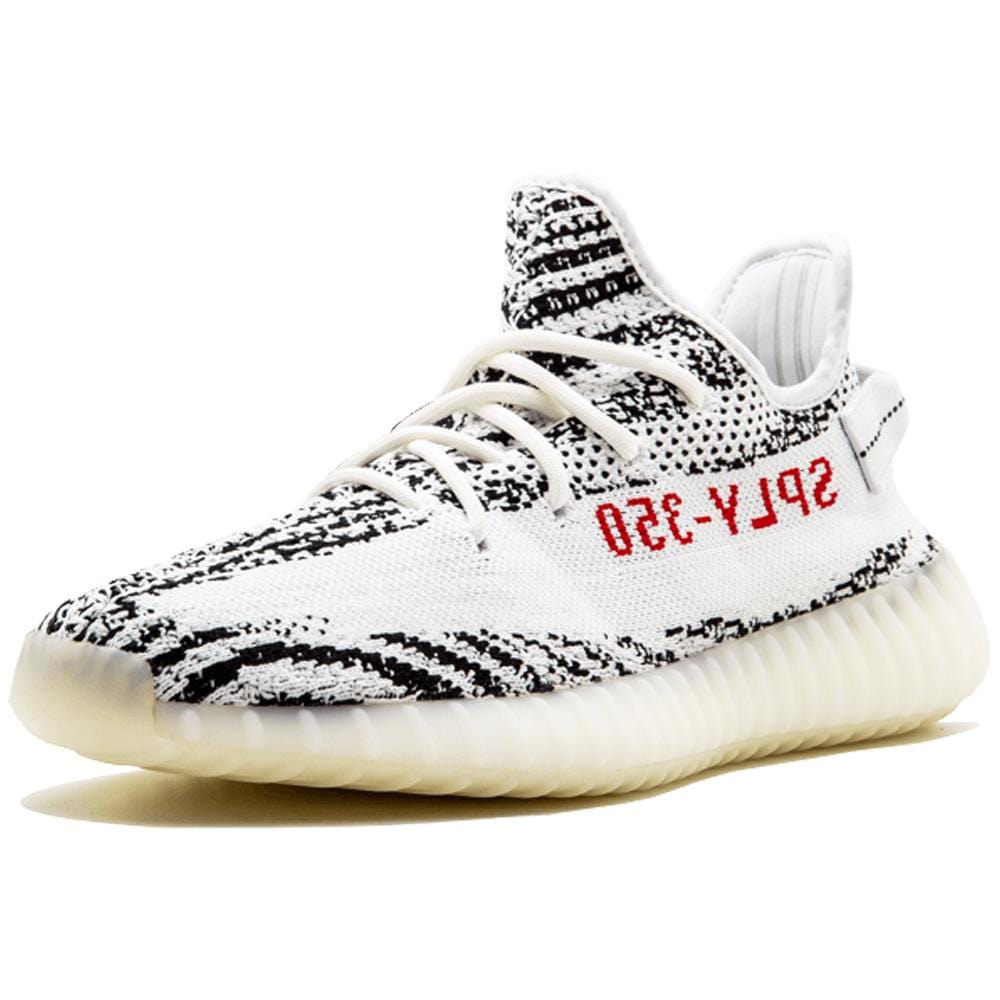 adidas Originals Yeezy Boost 350 V2 Zebra — 3 UK | 35.5 EU — Top View
