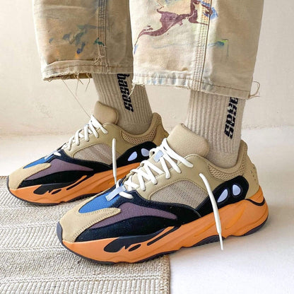 adidas Yeezy Boost 700 'Enflame Amber' — UK 3.5 | EU 36 | US 4 — Lifestyle View