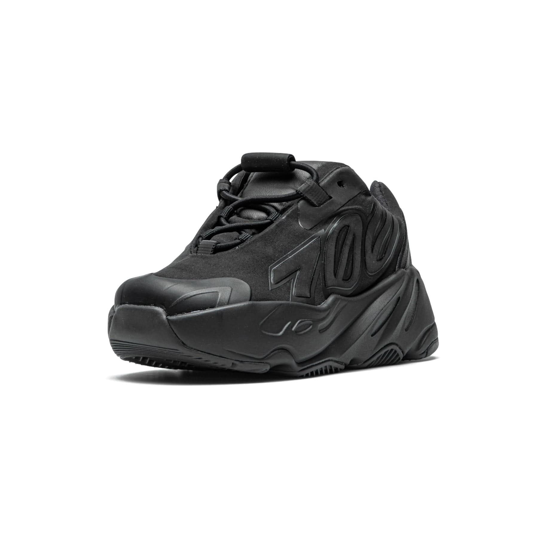 adidas Yeezy Boost 700 MNVN Infant 'Triple Black' — UK 0k | EU 16 | US 1k — Top View