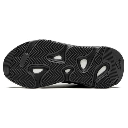 Yeezy Boost 700 MNVN 'Triple Black' — UK 3.5 | EU 36 | US 4 — Top View