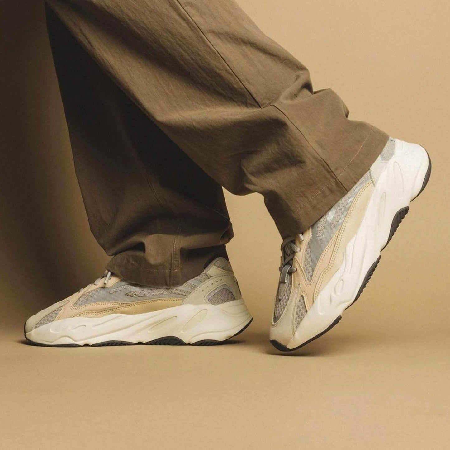 adidas Yeezy Boost 700 V2 'Cream' — UK 3.5 | EU 36 | US 4 — Lifestyle View