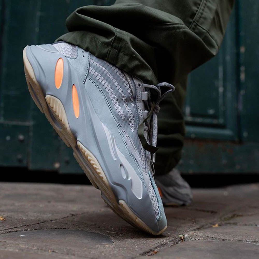 Adidas Yeezy Boost 700 V2 'Inertia' — UK 3.5 | EU 36 | US 4 — Lifestyle View