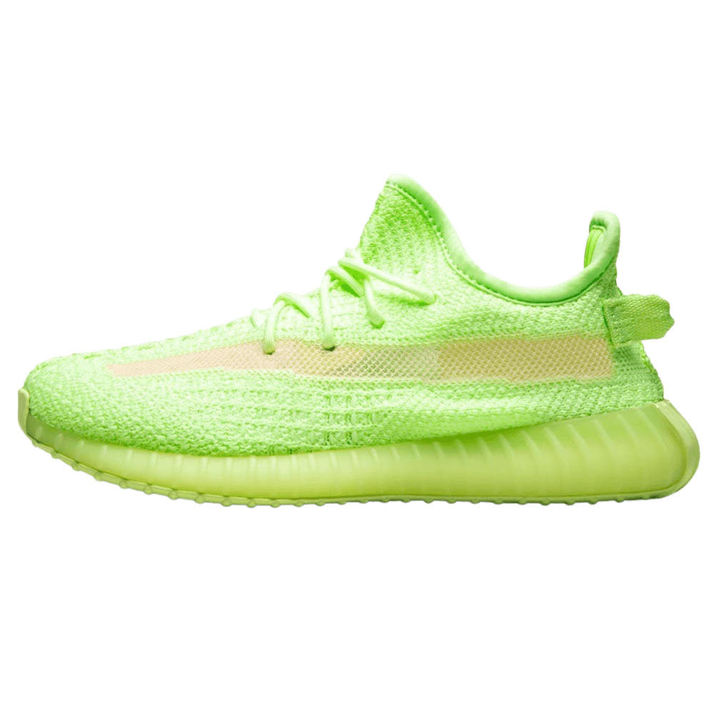 Adidas Yeezy Boost 350 V2 Kids 'Glow' — UK 10k | EU 28 | US 10.5k — Front View